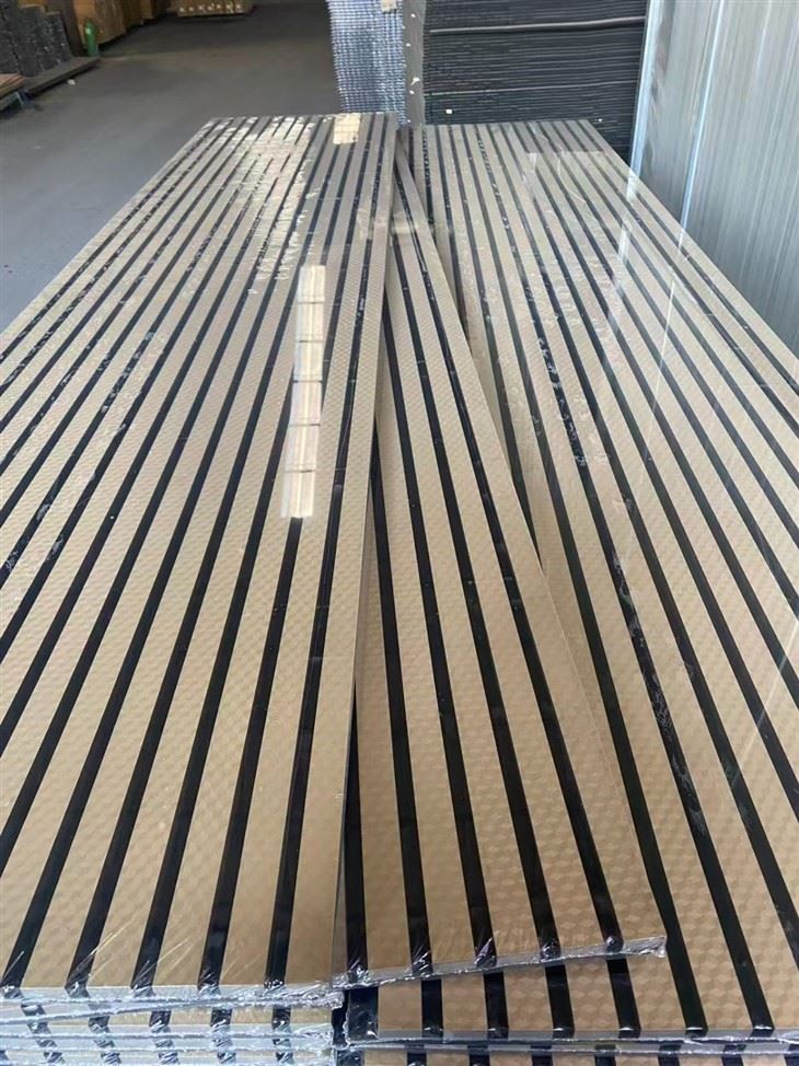 High Quality Indoor Decorative Wood Acoustic Wall Panels factory