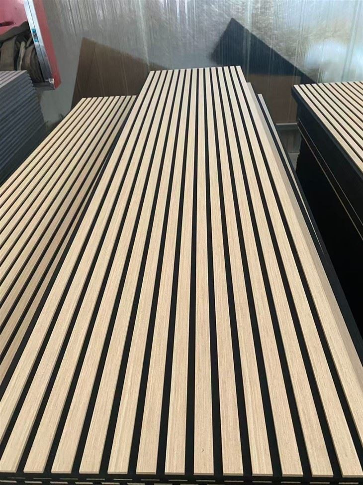 High Quality Indoor Decorative Wood Acoustic Wall Panels factory