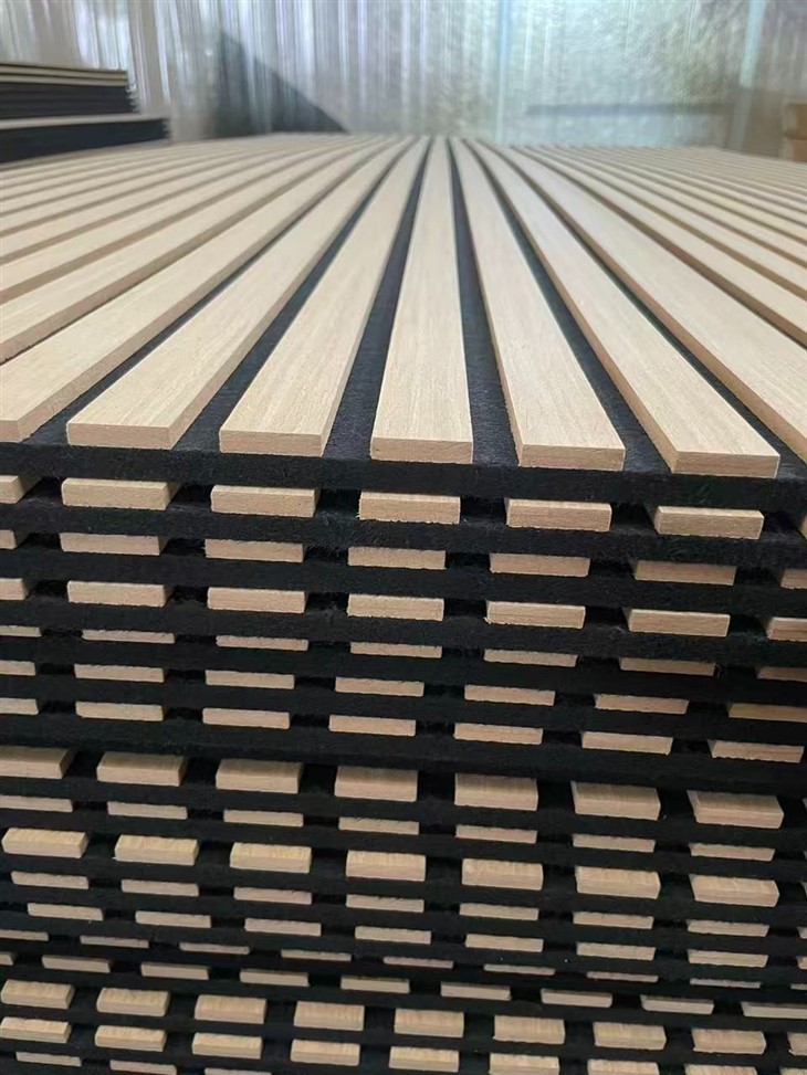 High Quality Indoor Decorative Wood Acoustic Wall Panels manufacturers