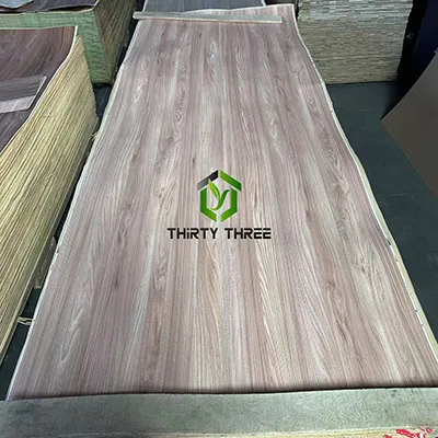 Roedd melamin wedi'i lamineiddio addurniadol yn wynebu argaen cydamserol