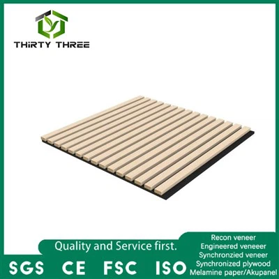 Dyluniad chwaethus panel wal acwstig ffibr polyester